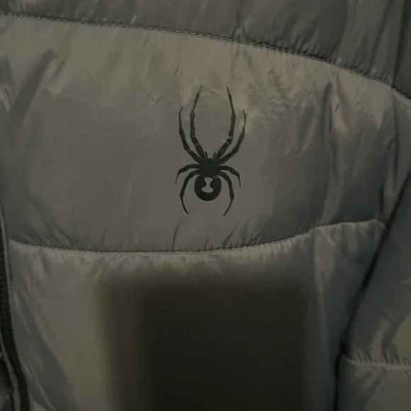 Spyder Gray Puffer Jacket